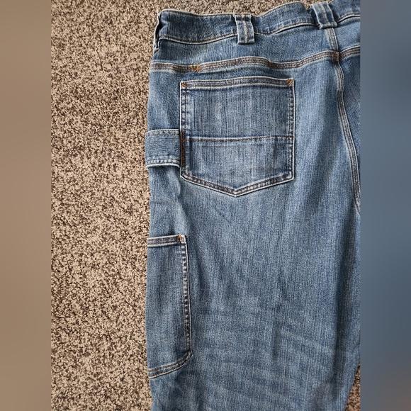 Duluth Mens 42x28 Ballroom Double Flex Carpenter Jeans - Picture 8 of 12